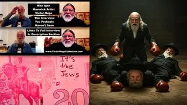 Max Igan Victor Hugo Discuss Solutions To Jewish Problem Gaza Genocide Noncompliance Observe Unite