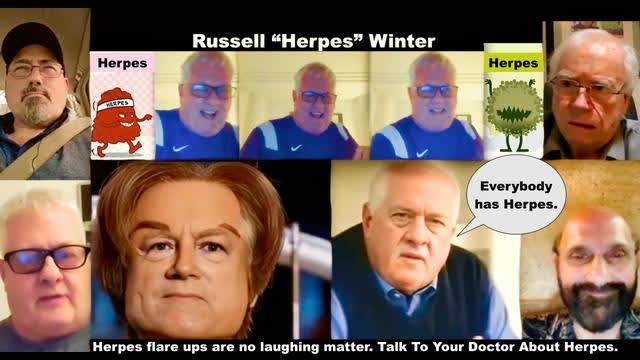 Russell Winter Herpes Flares Up Jim Fetzer Brian Davidson Joachim Hagopian Running Joke Punchline