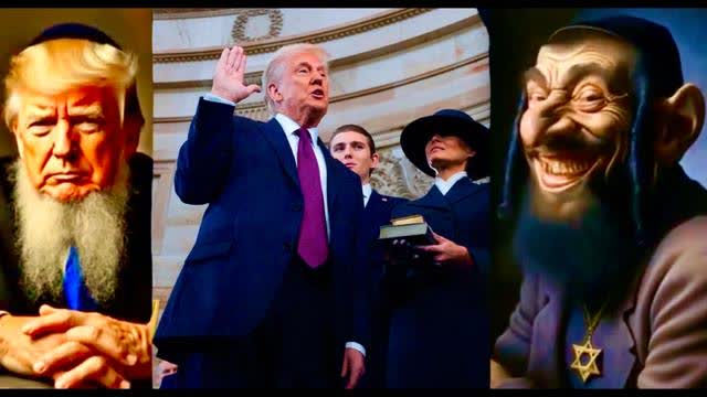 AntiChrist Trump Rejects Swearing On Bible At Inauguration Confirms Dustin Nemos VictorHugo Concerns