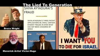 Trump Vaccines Dr Shiva Exposed As Coward Fraud Satanic Christians Women Bruce Wright Victor Hugo