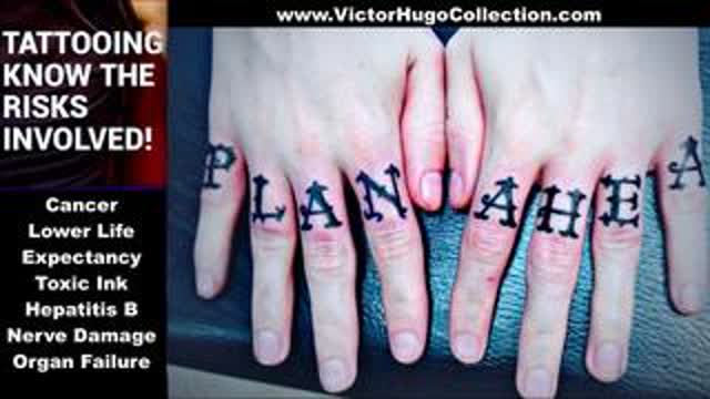 WARNING Tattoos Lower Life Span Increase Cancer Risk Toxic Ink Get Stuck In Dermis Lymph Nodes Liver