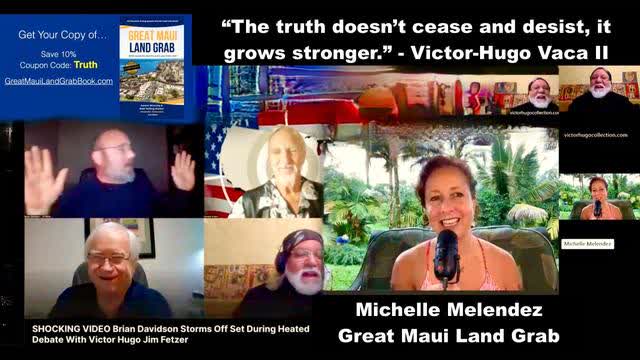 Jim Fetzer Brian Davidson Ruin Their Credibility Israel Sovereign Fund Michelle Melendez Victor Hugo
