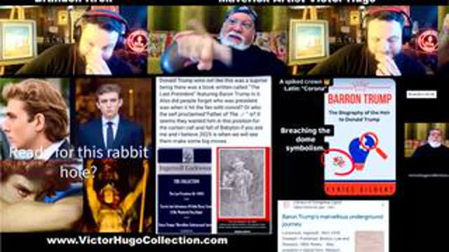 Brandon Kroll Victor Hugo Black Captain America Baron Trump Ingersoll Lockwood The Last President