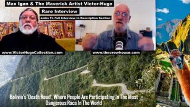 Max Igan VictorHugo Rare Interview Death Road Bolivia Sacred Valley Machu Picchu Peru Mexico Pyramid