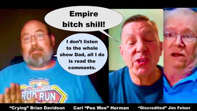 Jim Fetzer Protege Brian Davidson Scared His Daughter Sees Jews Not Bitches In Carl Herman Comments