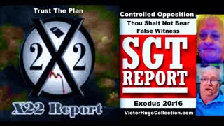 Discredited Jim Fetzer Claims Victor Hugo Is Idiot Controlled Opposition Like X22 Report SGT Report