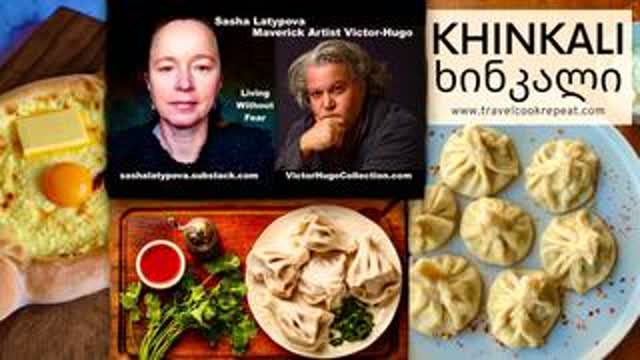 Sasha Latypova VictorHugo USA Communism Republic Of Georgia Former USSR Near Russian Border Khinkali