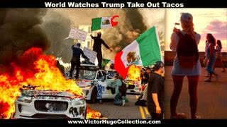Tacos Torch Los Angeles Trump National Guard ICE Take Out Tacos Jim Fetzer Libels Sandy Hook Promise
