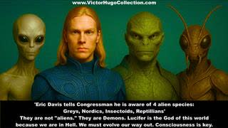 Brandon Kroll Victor Hugo Trump Aware Of Alien Species On Earth Greys Nordics Insectoids Reptillians