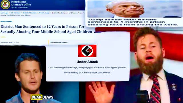 Trump Peter Navarro Infowars Owen Shroyer Daniel Tosh GoyimTV Expose USA Merrick Garland Talmud