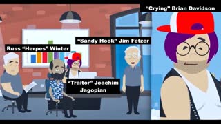 Jim Fetzer Brian Davidson Joachim Jagopian Russ Winter Become Cartoon In Running Joke Punchline