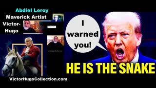 Trump Is The Snake He Warned People About Blind Magatards Political Poetry Abdiel LeRoy Victor Hugo