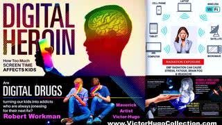 WARNING 5G EMF Parasites WiFi Cell Phone Radiation Digital Heroin Dr Shiva Robert Workman VictorHugo