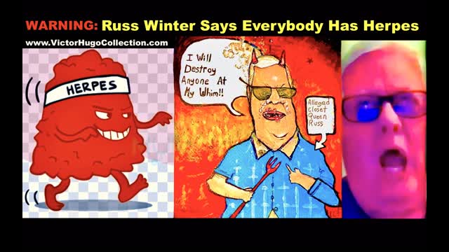 Project Pogo Agent Jim Fetzer Sidekick Super Herpes Russ Winter Says STD Public Service Announcement