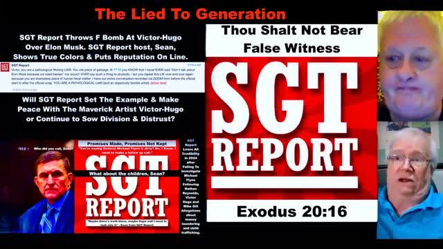 SGT Report Jim Fetzer Russ Winter Expose Themselves As Controlled Opposition Abdiel LeRoy VictorHugo