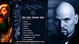 9 Satanic Sins Anton LaVey Zionist Satanic Christians Texas Craig Nelson Curtis Griffin Victor Hugo