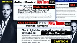 Club New York Diddy Club E11even Michael Simkins Julien Manival France Joachim Jagopian Victor Hugo