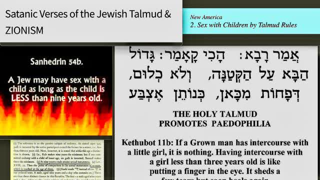 Western World Normalizes Child Trafficking Thru Mainstream Media To Understand You Must Read Talmud