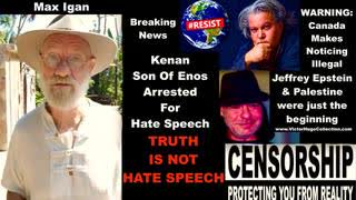 Max Igan Victor Hugo Sound Alarm SonOfEnos Arrest For Noticing Jewish Supremacy Is Bad Omen Globally