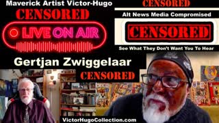 CENSORED LIVE Gertjan Zwiggelaar Victor Hugo Prove Free Speech Platforms Are Not What They Claim 2B