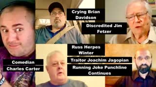 Comedian Charles Carter Skewers Jim Fetzer Crying Brian Davidson Joachim Hagopian Russ Herpes Winter