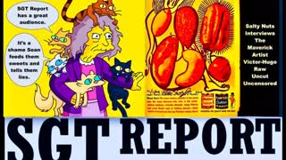 SGT Report Cat Women Interracial Couples Trump Zionist Cabinet Jim Fetzer Victor Hugo Salty Nuts