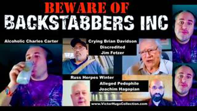 Alcoholic Charles Carter Humiliates Jim Fetzer Backstabs Russ Winter Brian Davidson Joachim Hagopian