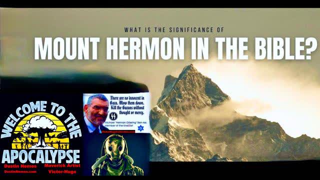 Spiritual Warfare Fallen Angel Demons Mount Hermon Pans Cave Trump Heights Dustin Nemos Victor Hugo