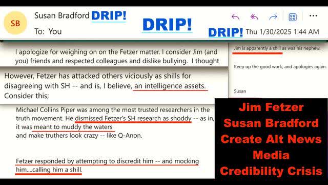 Susan Bradford Compares Jim Fetzer To Dying Dog Exposes Jim Fetzer As Intelligence Asset And Shill