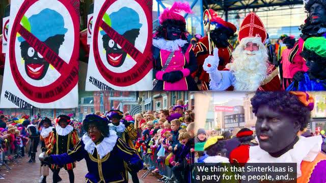 Black Pete Festival Protests Expose Racist Concerns Over Dutch Sinterklaas Black Face Santa Helpers