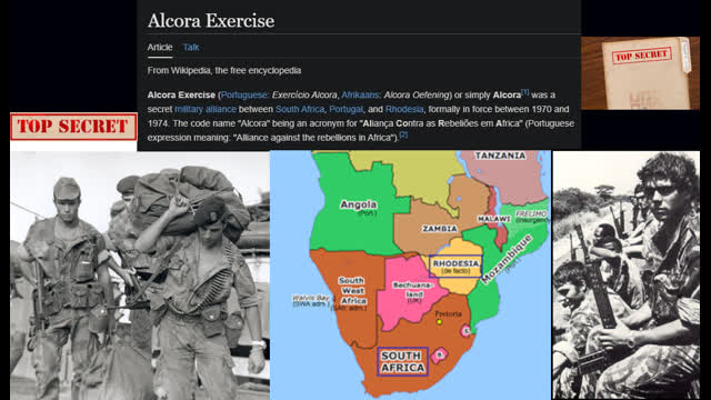 WTA01: ALCORA: The Secret Military Alliance of Whites to fight Blacks - Portugal, S.A. & Rhodesia