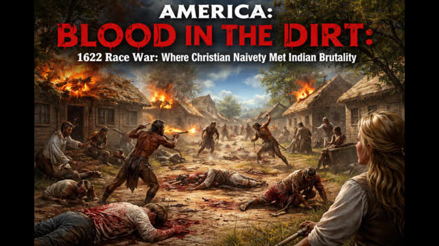 AMERICA: BLOOD IN THE DIRT: 1622 Race War: Where Christian Naivety Met Indian Brutality