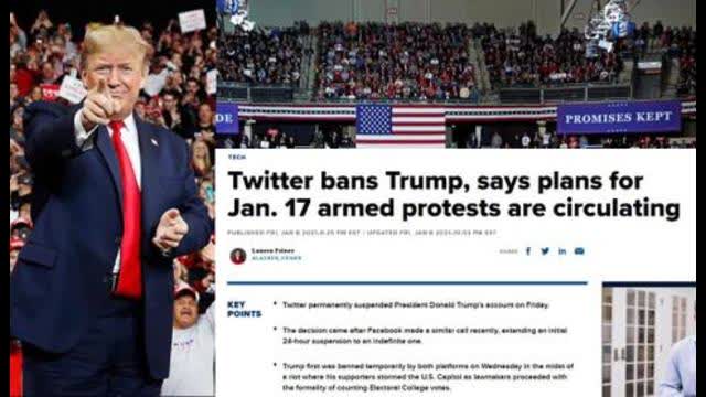 BANNED: Donald Trump's stolen election fraud speech BLOCKED by MSM & Big-Tech