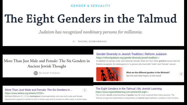 Evil Stupid Jewish Ideas confuse the World: What is a Woman?