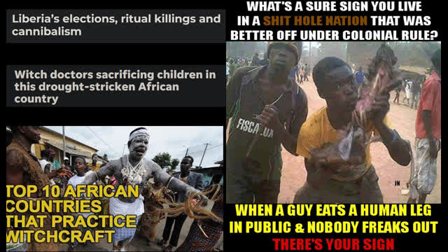 Black American Science in Africa: Eating Children's Hearts is the way to win Battles!