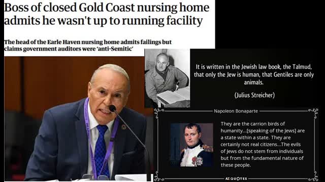 A Rich Jew treats aged Whites like cattle: They are Malnourished and thrown out