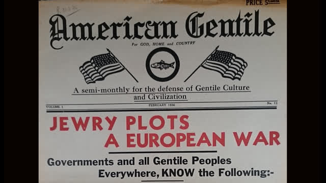 Secret Jewish Plan (1935): Launch a European Bloodbath to Annihilate Germany