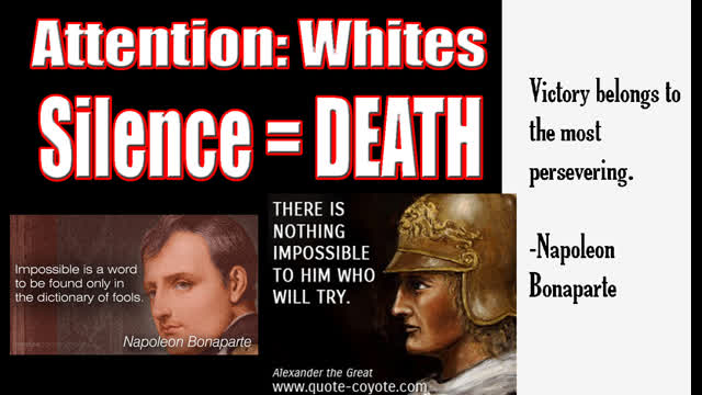 Quick Lesson: The Power of a bit of White Activism