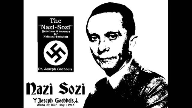 The Nazi Sozi by Joseph Goebbels (Audiobook)