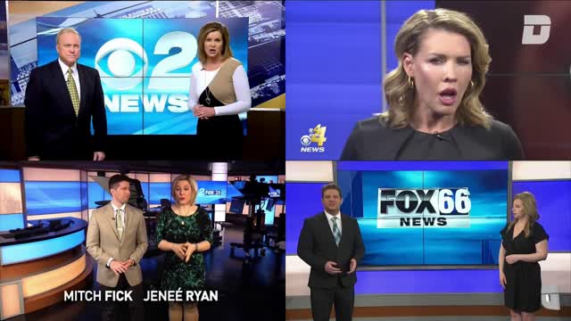 All News Stations Recite The Same Thing At The Same Time