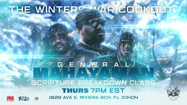 SCRIPTURE BREAKDOWN CLASS WITH GENERAL MAHAYAMAN | LIVE FROM ISUPK FLORIDA