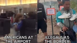 TSA child groping nigger security VS. border security
