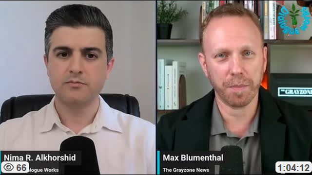 GRAYZONE - Challenge Works, Nima Alkhorshid with Max Blumenthal About BibiNet'sSpeech, Sep 22, 2025