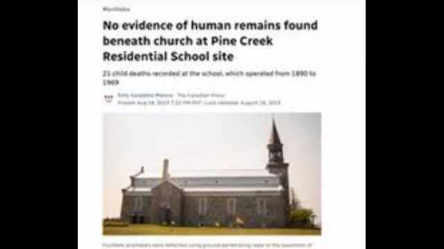Groundup Pictures - Canada's Holocaust-Like Lie (Residential) Coverup, Aug 3, 2025