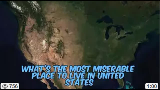 The 15 Most Miserable Places in which to Live, Mar 15, 2026