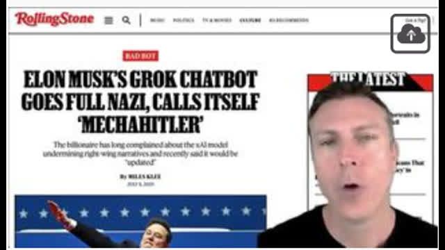 Mark Dice - Grok Chatbot, Antiwhite-Hate, Aug 11, 2025