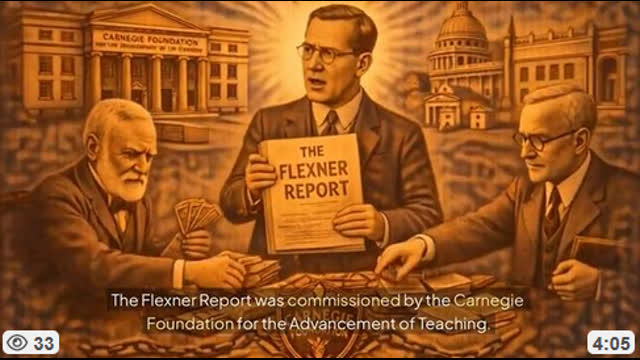 Commissioned Carnegie Fdn - The Flexnor Report (1910), Bad for Health, Jan 14, 2026