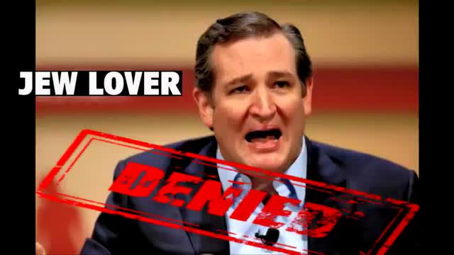 Jew Lover, TX Senator, Ted Cruz, July 9, 2023