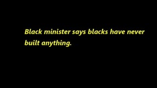 Blacks Don't Build, They Destroy, Oct 7, 2023