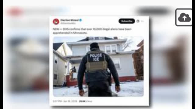 ICE Storms Into MN, Jan 20, 2026